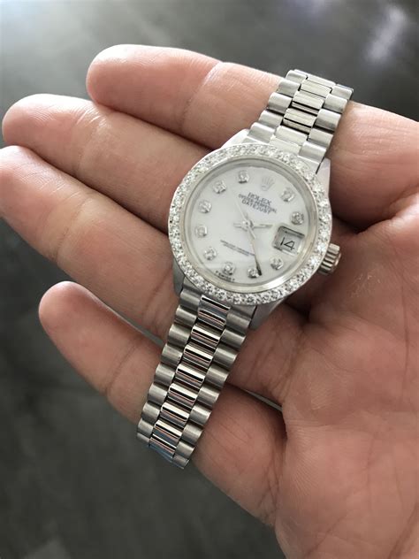 rolex president white gold replica|rolex presidential white gold.